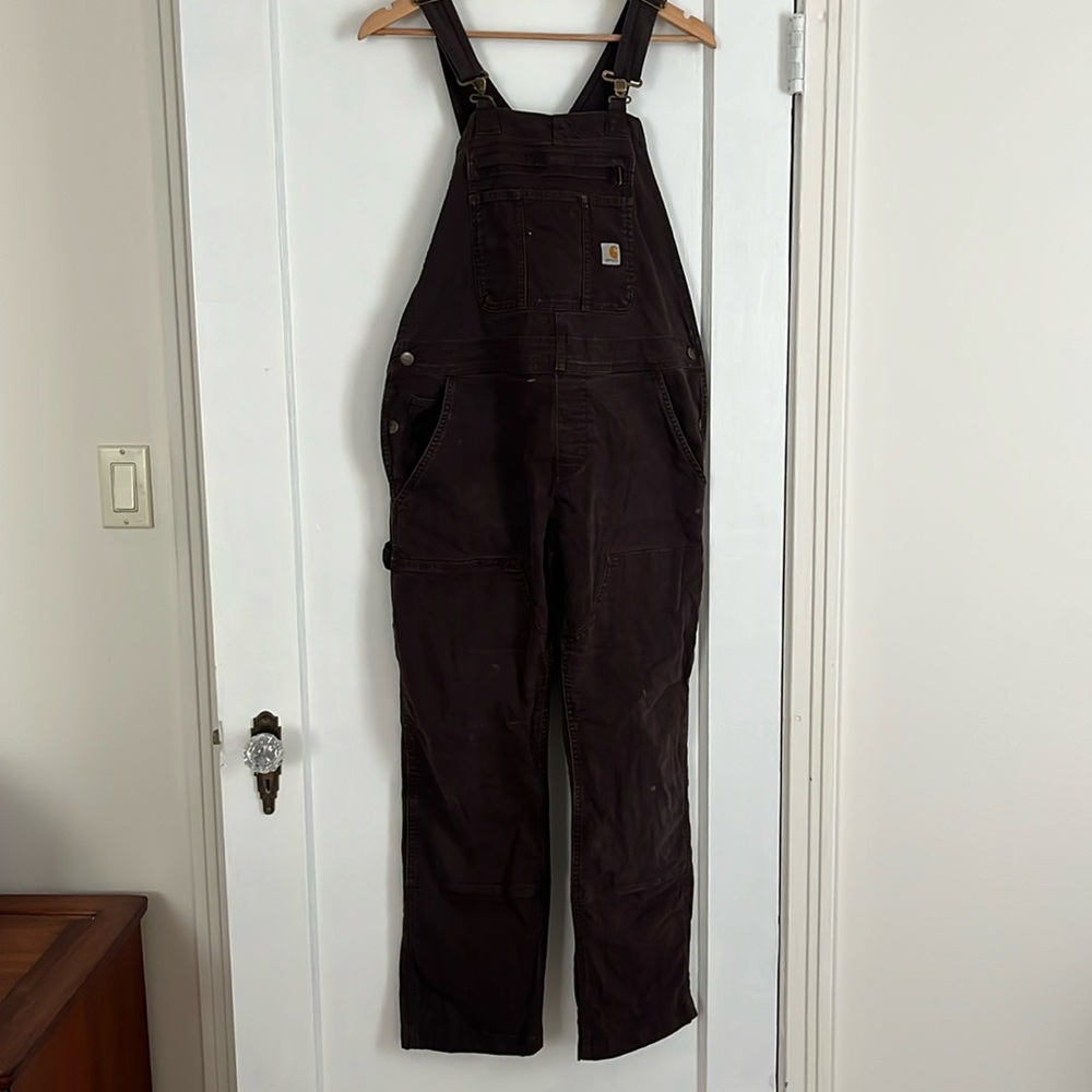 Carhartt Brown Women’s Overall 4/6 SHORT length